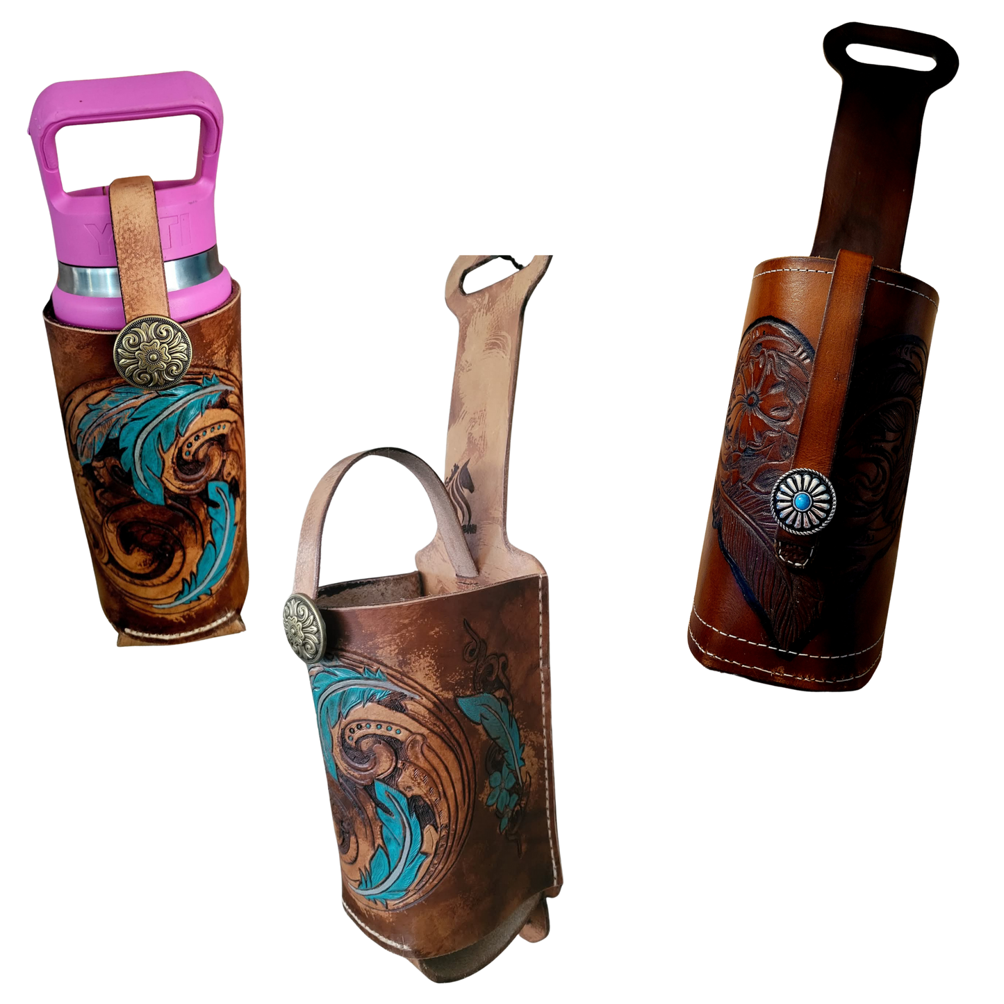 Custom Saddle Tumbler Holders