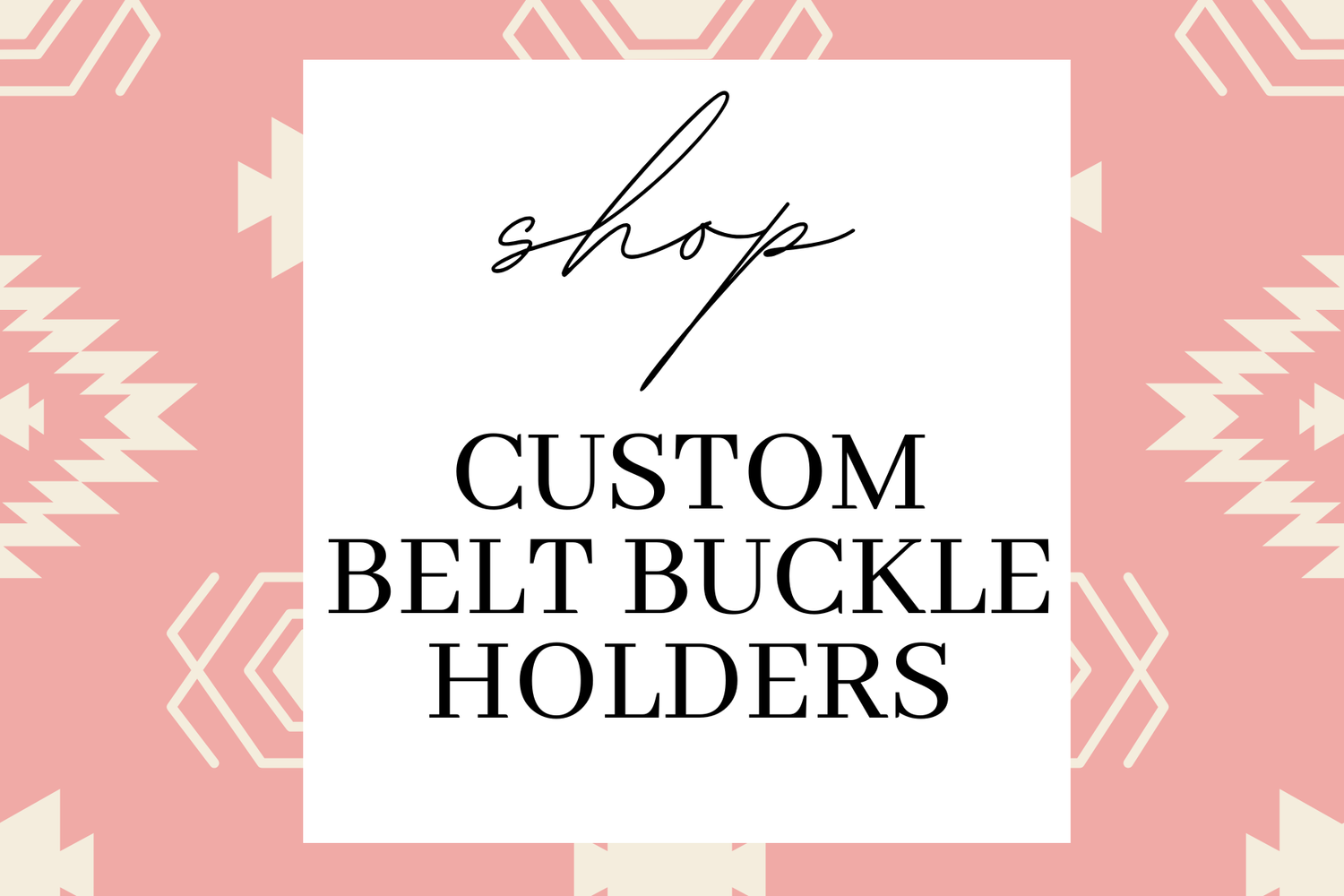 Custom Belt Buckle Holders