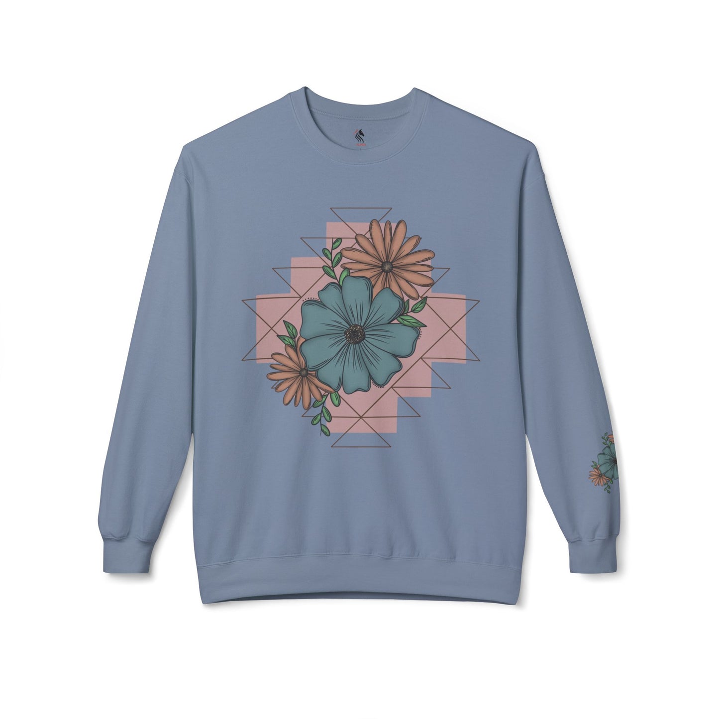 Back Road Crew Neck Sweatshirt