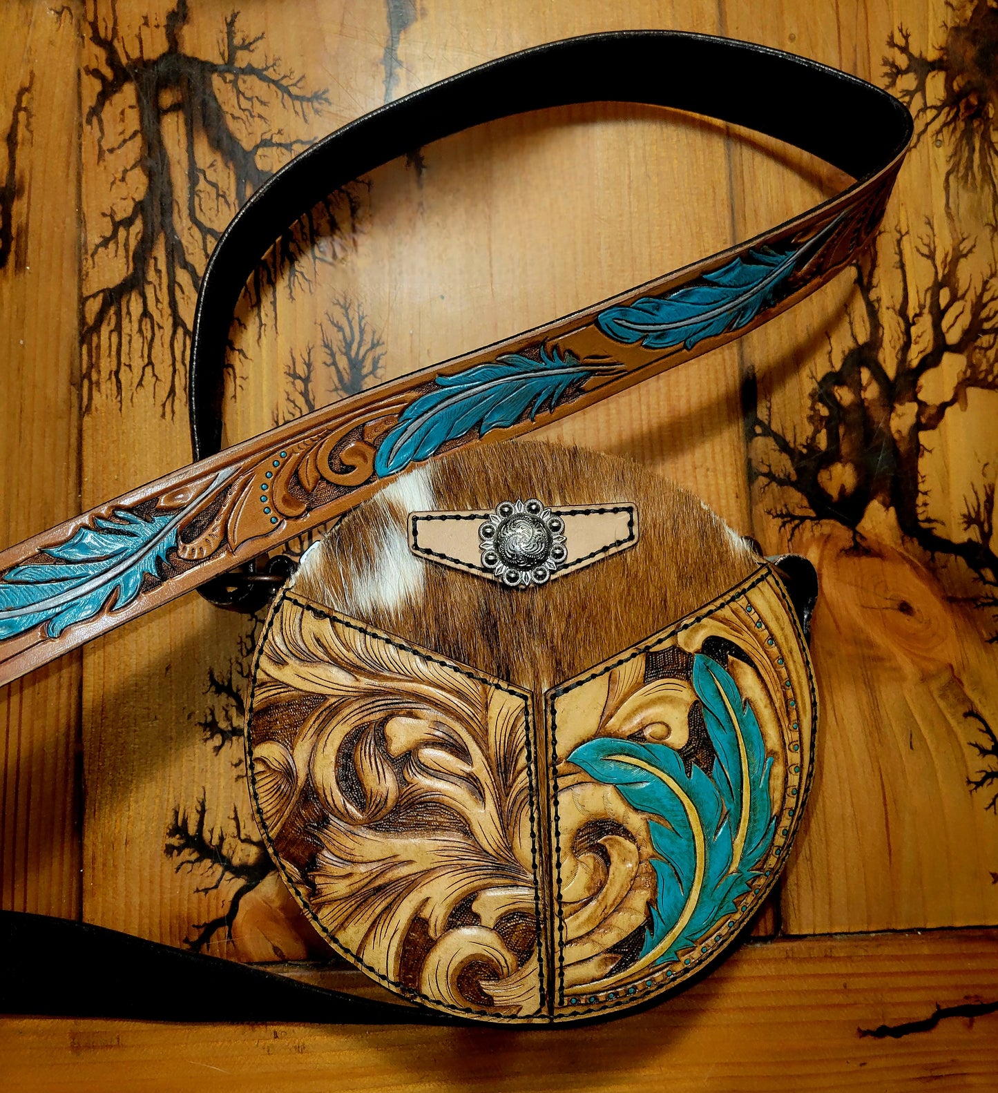 Friday Feather Purse