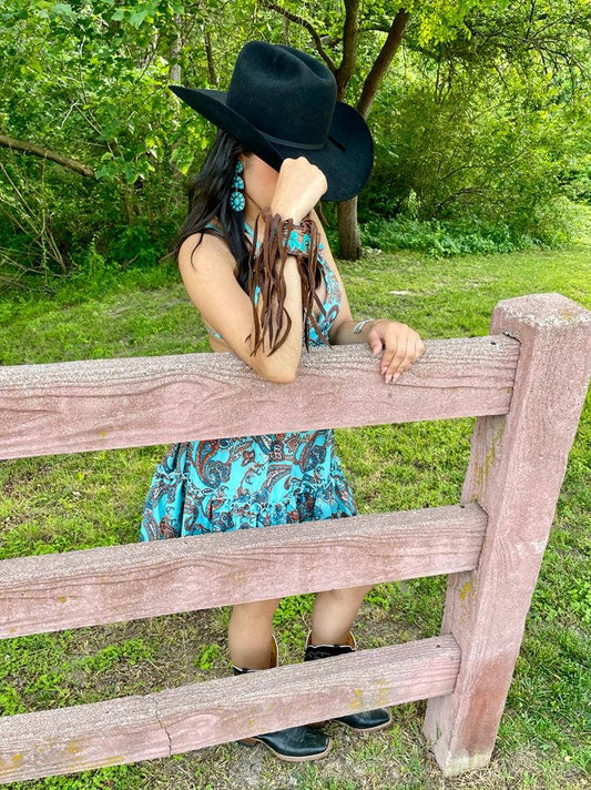 Tooled leather Bracelet